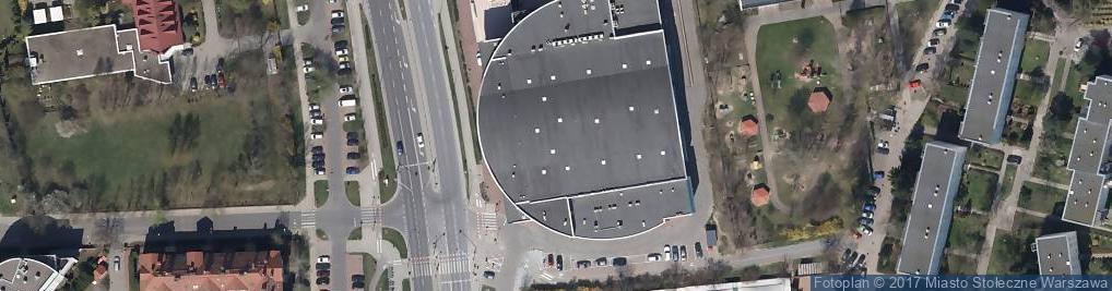 Zdjęcie satelitarne Ursynów Arena