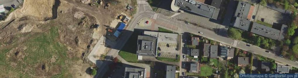 Zdjęcie satelitarne Regionalne Centrum Likwidacji Szkód