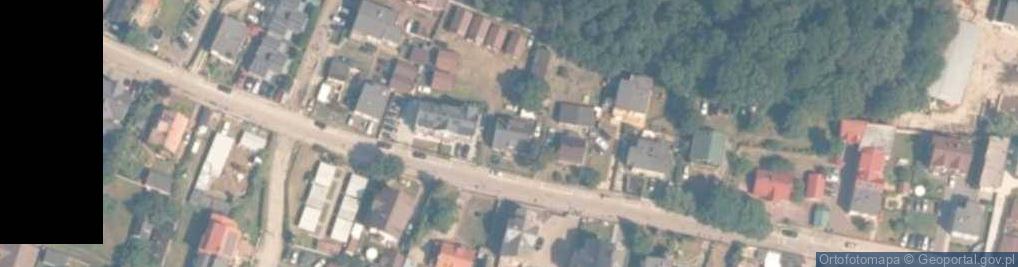 Zdjęcie satelitarne Domki letniskowe "U bosmana"