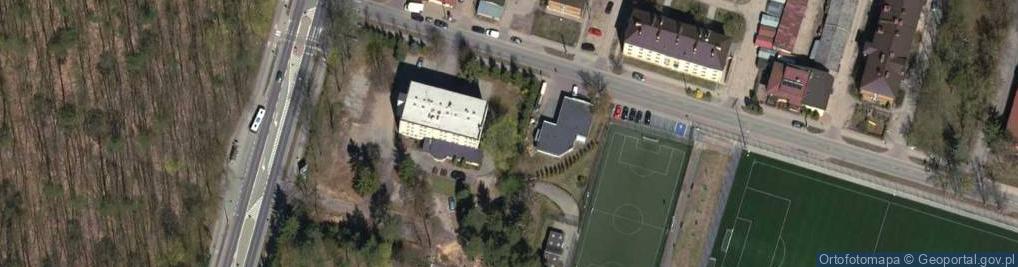 Zdjęcie satelitarne HoStel Augustów