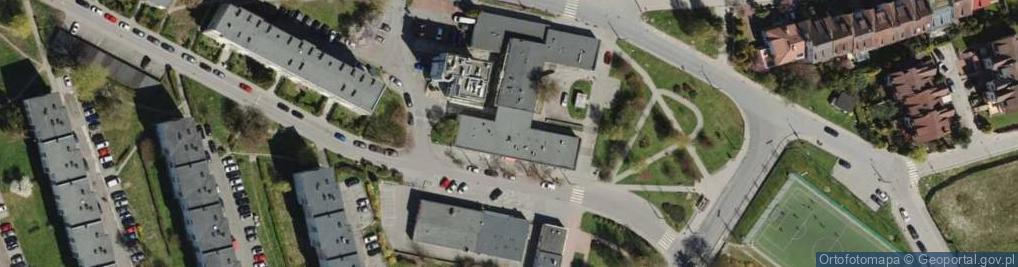Zdjęcie satelitarne Hostel Pluta - Tanie Noclegi