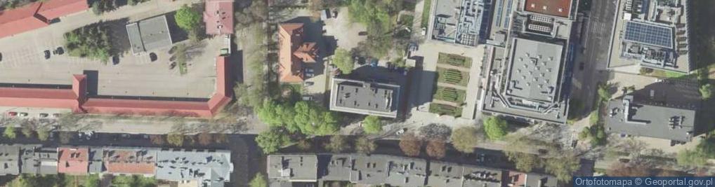 Zdjęcie satelitarne Hostel Skłodowska