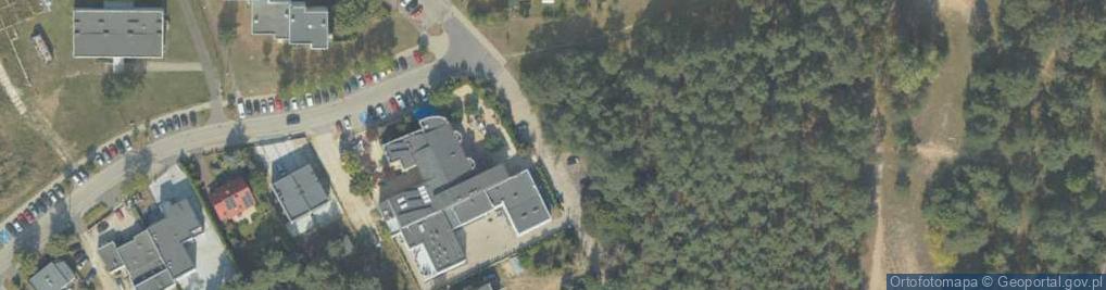 Zdjęcie satelitarne Hostel SMS - noclegi przy Centrum Onkologii i UTP