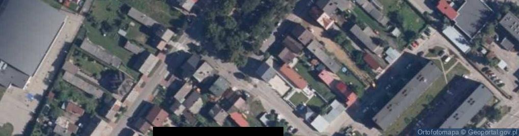 Zdjęcie satelitarne Noclegi MARCYŚ Pokoje gościnne Polecane noclegi