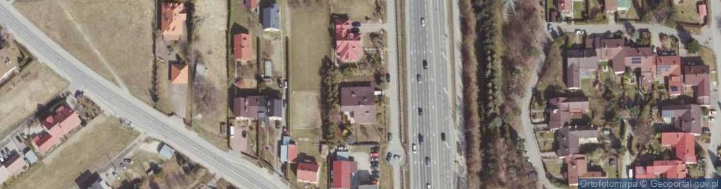 Zdjęcie satelitarne Noclegi "U Jagody"