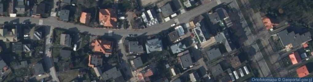 Zdjęcie satelitarne Pokoje Gościnne Flasińscy