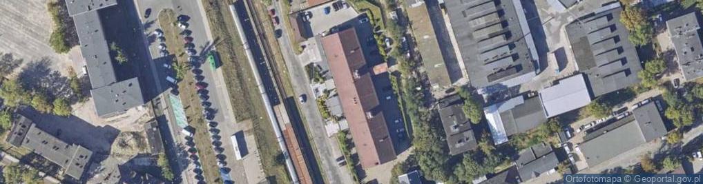 Zdjęcie satelitarne Przystanek Toruń
