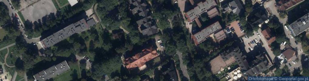 Zdjęcie satelitarne Target Hostel Zakopane