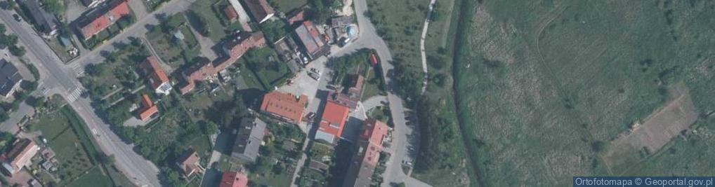 Zdjęcie satelitarne AGM-System. Gardecka-Moczulska A.