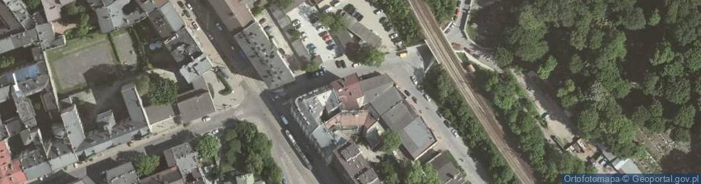 Zdjęcie satelitarne Aparthotel Miodowa *****