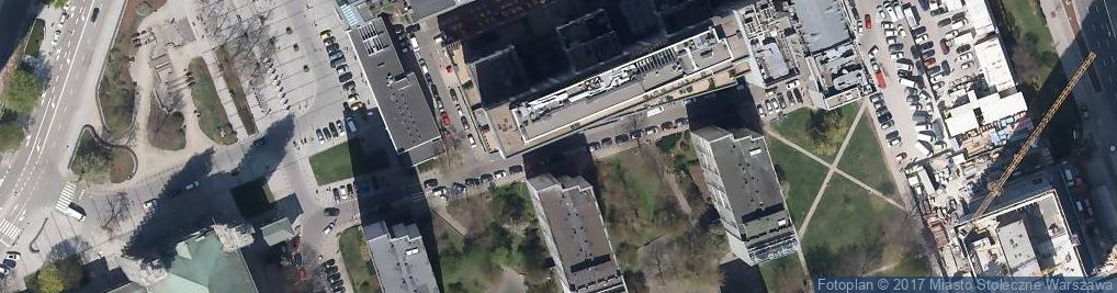 Zdjęcie satelitarne Centre Apartamenty Warszawa ***