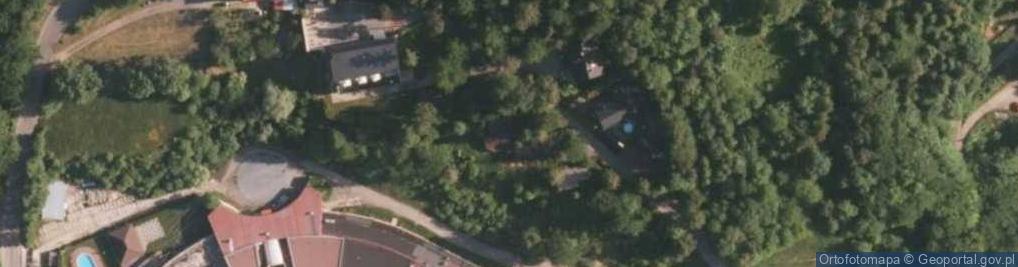 Zdjęcie satelitarne Centrum Kongresów i Rekreacji Orle Gniazdo