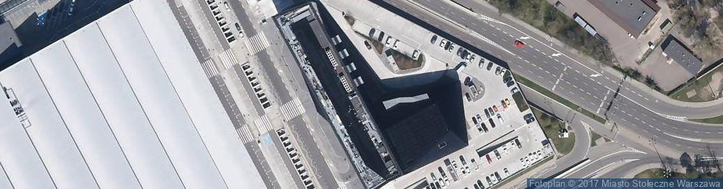 Zdjęcie satelitarne Courtyard by Marriott Warsaw International Airport