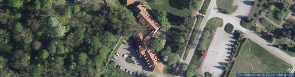 Zdjęcie satelitarne Daglezja
