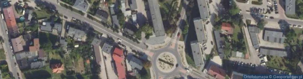 Zdjęcie satelitarne Dom Górnika