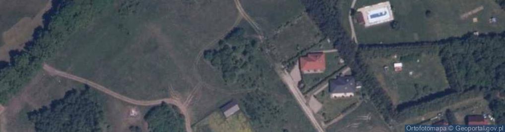 Zdjęcie satelitarne Dom nad Jeziorem