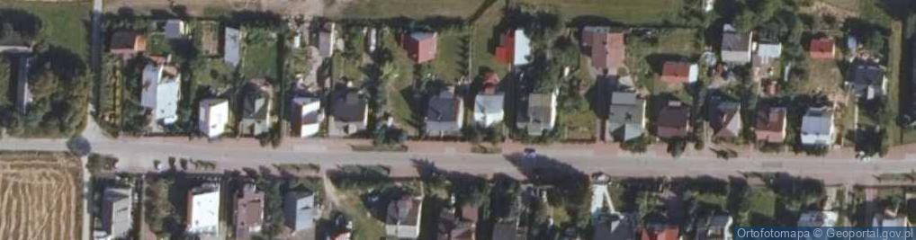 Zdjęcie satelitarne Dom nad Wigrami