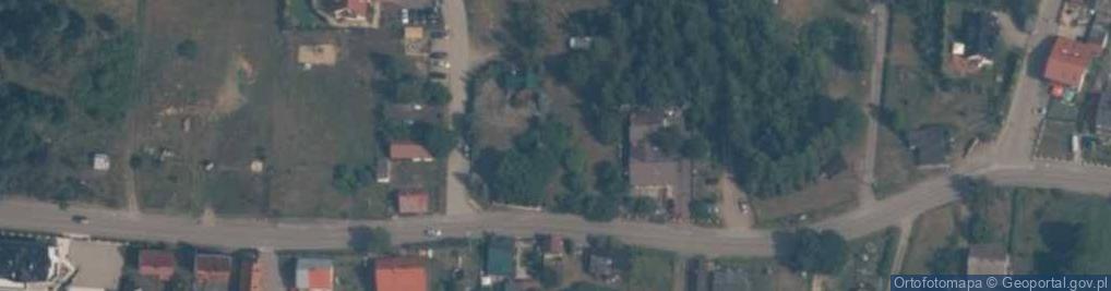 Zdjęcie satelitarne Dom Wczasowy Danuta