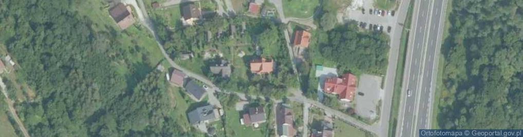 Zdjęcie satelitarne Dom Wczasowy Gazdówka