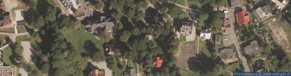 Zdjęcie satelitarne Dom Wczasowy Hanka