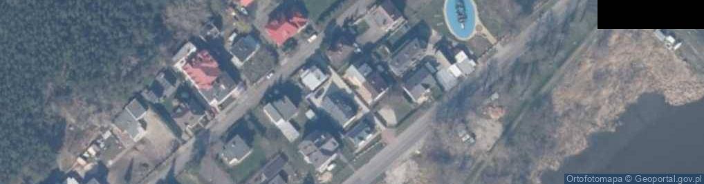 Zdjęcie satelitarne Dom Wczasowy Muszelka
