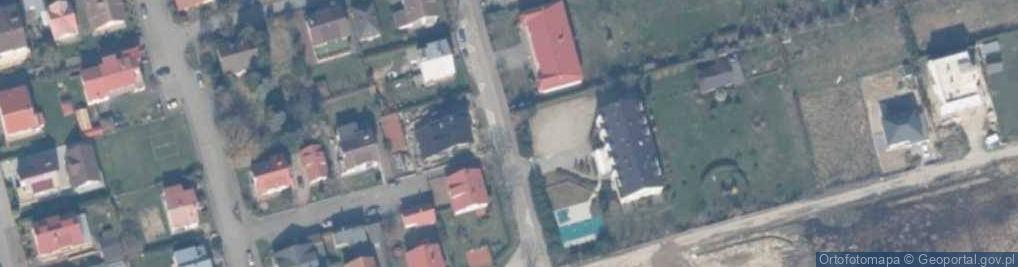 Zdjęcie satelitarne Dom Wczasowy Muszelka
