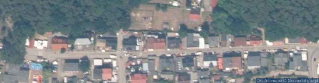 Zdjęcie satelitarne Dom Wczasowy Pod Złotym Żaglem