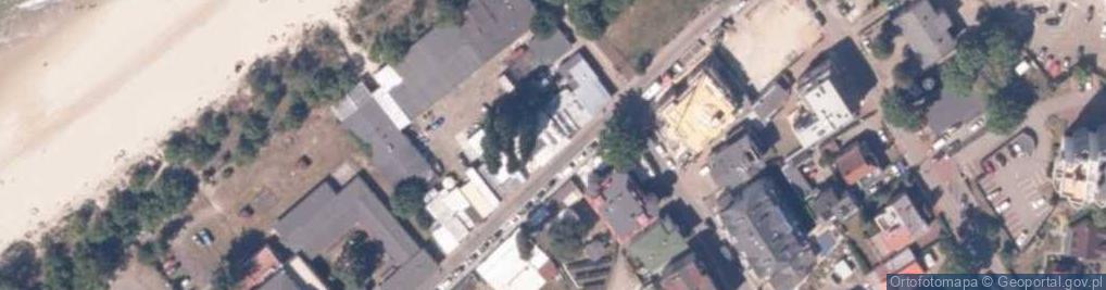 Zdjęcie satelitarne Dom Wczasowy Posejdon