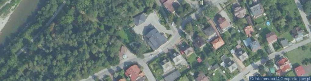Zdjęcie satelitarne Dom Wycieczkowy PTTK