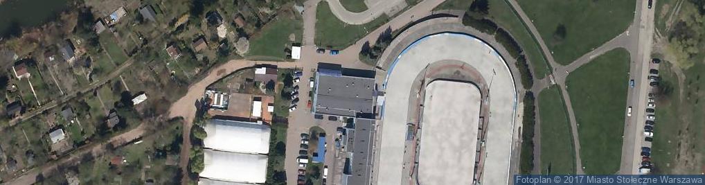 Zdjęcie satelitarne Dom Wycieczkowy Stegny