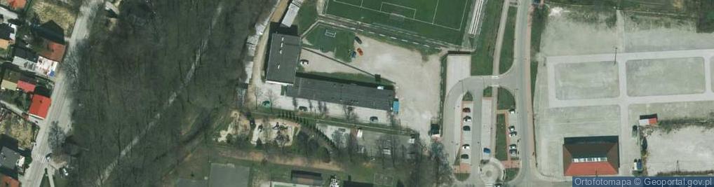 Zdjęcie satelitarne Dom Wycieczkowy Świt