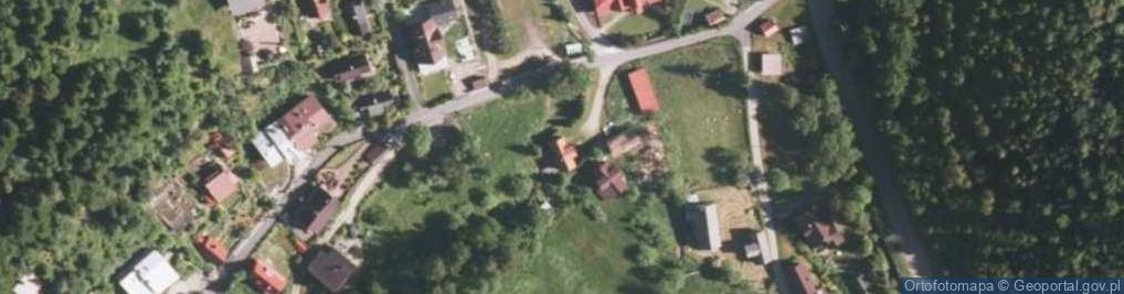 Zdjęcie satelitarne Dom Wypoczynkowy Pod Polanką