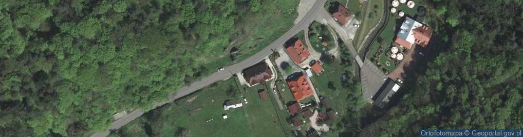 Zdjęcie satelitarne Dom Wypoczynkowy PTTK Zosia