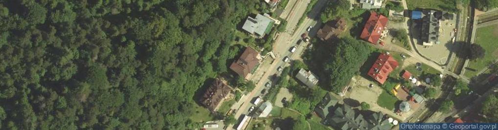 Zdjęcie satelitarne Dom Wypoczynkowy Tryumf