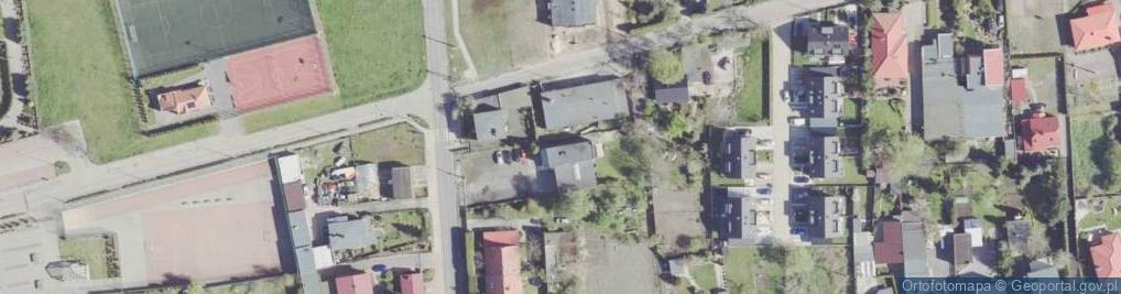 Zdjęcie satelitarne Drewniane Domki Letniskowe Marina