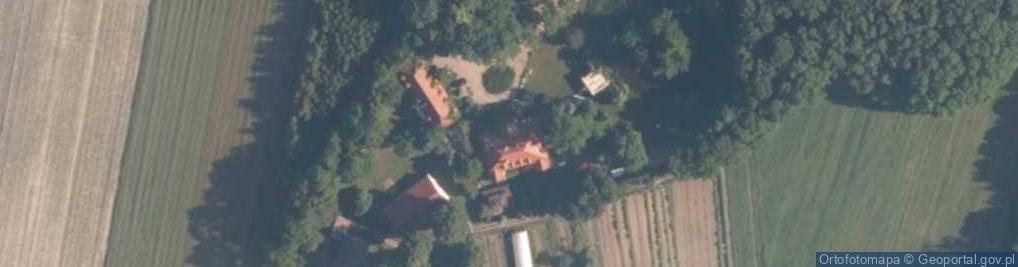 Zdjęcie satelitarne Dwór Giemzów Hotel Restauracja