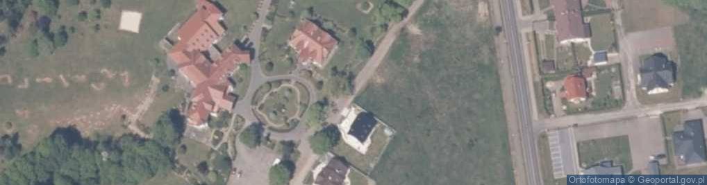 Zdjęcie satelitarne Dworek nad Regą
