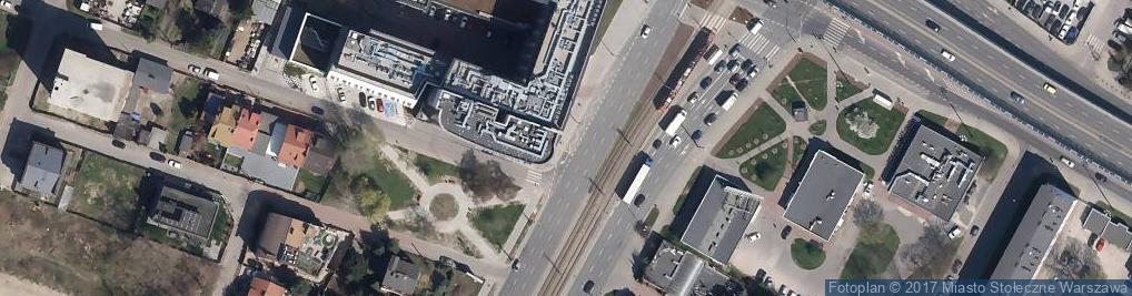 Zdjęcie satelitarne GOLDEN TULIP WARSAW AIRPORT