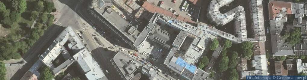 Zdjęcie satelitarne HOLIDAY INN KRAKÓW CITY CENTER *****