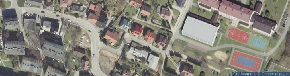 Zdjęcie satelitarne Hostel pracowniczy Pułkownika Osiki 6, 32-700 Bochnia