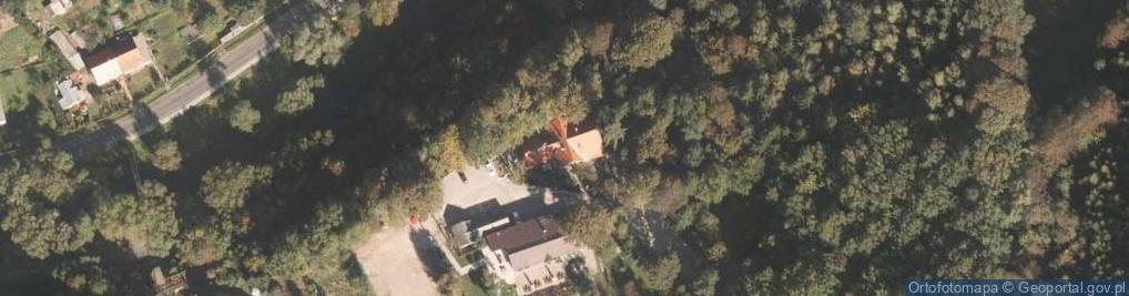 Zdjęcie satelitarne Hotel Chata nad Sztolnią tel. 502085, 74 8565575 czynne 24h
