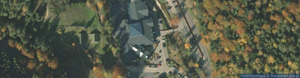 Zdjęcie satelitarne Hotel Czarny Potok Resort & SPA ****