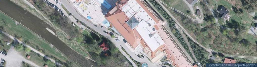Zdjęcie satelitarne Hotel Gołębiewski