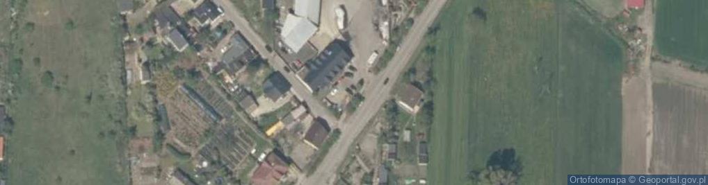 Zdjęcie satelitarne Hotel Pniewy