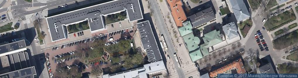Zdjęcie satelitarne Hotel w centrum Warszawy - Tiffi Old Town Hotel