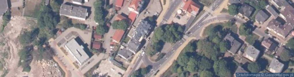 Zdjęcie satelitarne Hotelik Bursztynek