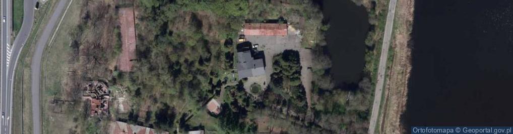 Zdjęcie satelitarne Hotelik Dworek u Biesa