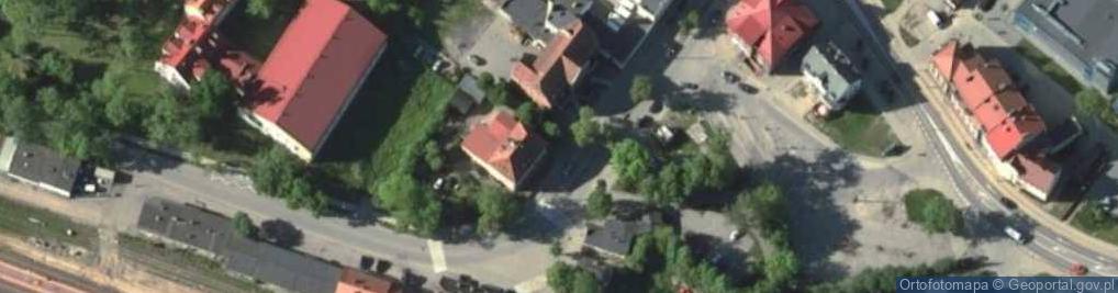Zdjęcie satelitarne Kania