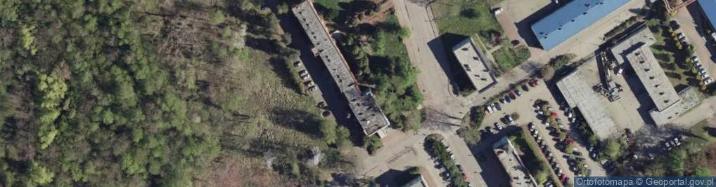 Zdjęcie satelitarne Kwatery Jaworzno - Greyhouse