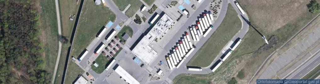 Zdjęcie satelitarne Leśne Runo Motel **